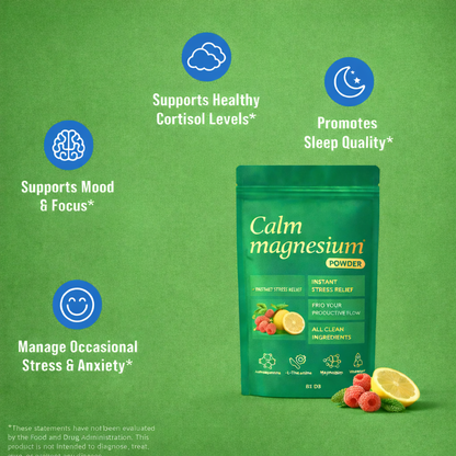 Daily Magnesium Glycinate Powder for Stress Relief